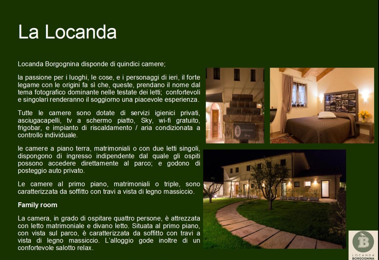 Locanda Borgognina Lucrezia Exterior foto